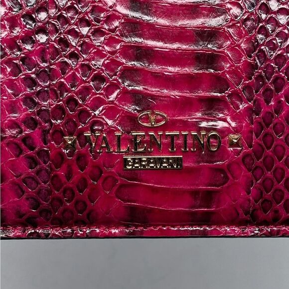 Valentino Garavani Snake Embossed Leather iPad Mini Case - Picture 4 of 7